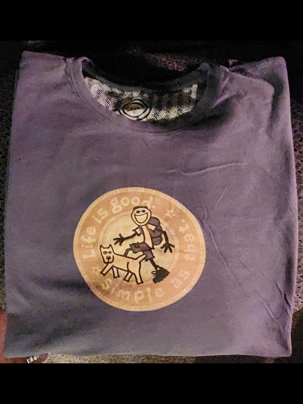Life Is Good™ Men’s Navy Graphic Sweatshirt
